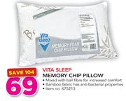 Vita Sleep Memory Chip Pillow