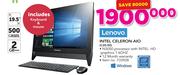 Lenovo Intel Celeron Aio C20-00 Includes Keyboard & Mouse