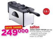 Salton 200W Deep Fryer SDF-35