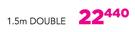 Decorland Steel Curtain Tracks (Double)-1.5m Double