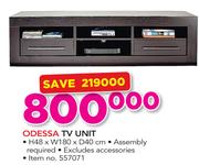 Odessa TV Unit H48 x W180 x D40cm