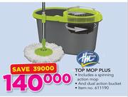 Home Mark Top Mop Plus Includes A Spinning Action Mop