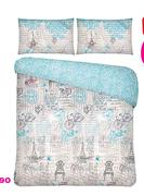 Sheraton Queen Postcard Duvet Cover Set