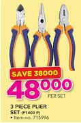 Fragram 3 Piece Plier Set P1403 P-Per Set