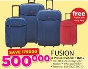 Fusion 3 Piece Eva Set Bag Free Fusion Eva Carry Bag
