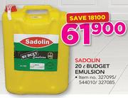 Sadolin 20Ltr Budget Emulsion
