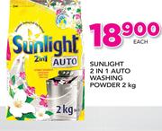 Sunlight 2 In 1 Auto Washing Powder-2Kg