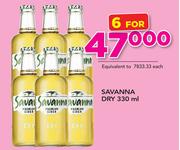 Savanna Dry-6 x 330ml