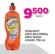 Sunlight Anti Bacterial Dish Wash Liquid-750ml