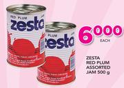 Zesta Red Plum Assorted Jam-500g Each