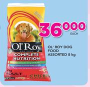 Ol'Roy Dog Food Assorted-8Kg