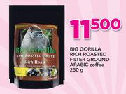 Big Gorilla Rich Roasted Filter Ground Arabic Coffee-250g