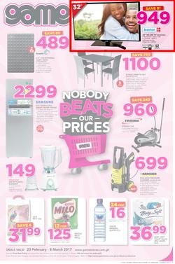 Game Ghana : Accra Nobody Beats Our Prices (23 Feb - 8 Mar 2017), page 1
