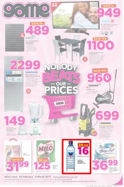 Game Ghana : Accra Nobody Beats Our Prices (23 Feb - 8 Mar 2017), page 1