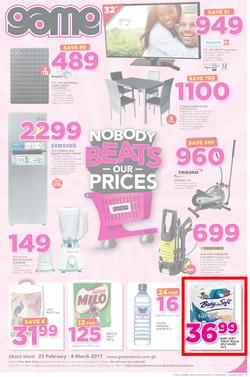 Game Ghana : Accra Nobody Beats Our Prices (23 Feb - 8 Mar 2017), page 1