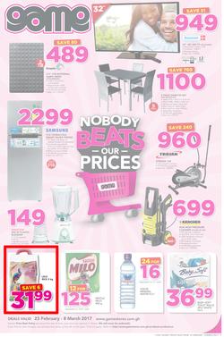 Game Ghana : Accra Nobody Beats Our Prices (23 Feb - 8 Mar 2017), page 1