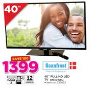 Scanfrost 40" Full HD LED TV SFLED40EL