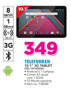 Telefunken 10.1" 3G Tablet TEL-1013GIQA