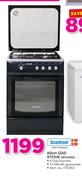 Scanfrost 60cm Gas Stove SFC6402