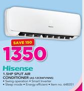 Hisense 1.5HP Split Air Conditioner AS-12CR4FVNNS
