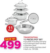 Tramontina 11 Pieces Pot Set