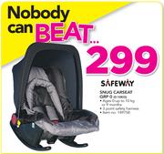 Safeway Snug Car Seat GRP 0 0-10Kg