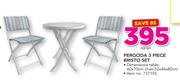 Pergoda 3 Piece Bristo Set-Per Set