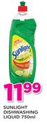 Sunlight Dishwashing Liquid-750ml