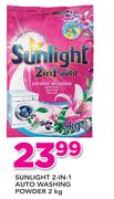 Sunlight 2 In 1 Auto Washing Powder-2Kg