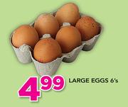 Large Eggs-6's