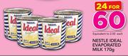 Nestle Ideal Eva Porated Milk-24 x 170g