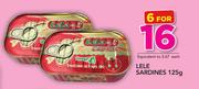 Lele Sardines-6 x 125g