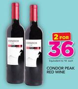 Condor Peak Red Wine-For 2