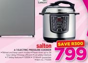Salton 6Ltr Electric Pressure Cooker