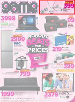 Game : Nobody Beats Our Prices (25 Jan - 7 Feb 2017), page 1