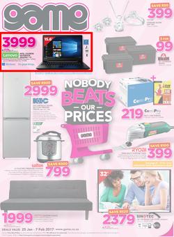 Game : Nobody Beats Our Prices (25 Jan - 7 Feb 2017), page 1