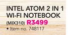 Lenovo Intel Atom 2 In 1 Wi-Fi Notebok MIX310