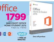 Microsoft Office 365 Home Student 2016