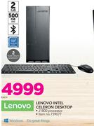 Lenovo Intel Celeron Desktop