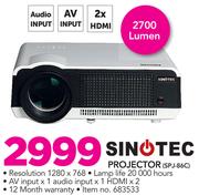 Sinotec Projector SPJ-86C
