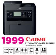 Canon 217W Mono Laser Printer