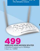 TP-Link Wireless N300 Modem Router