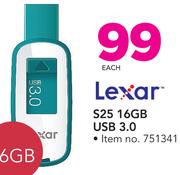 Lexar S25 16GB USB 3.0