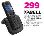 Bell Single Cordless Telephone AIR-01