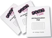 Game A4 100 Page Exam Pad 3 Pack-Per Pack