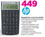 HP Financial Calculator
