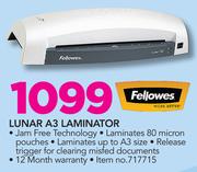 Fellowes Lunar A3 Laminator