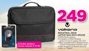Volkano Industrial 28Cm Laptop Bag With Mouse
