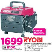 Ryobi 950W Generator RG-950