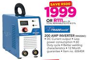 Tradeweld 200Amp Inverter W4226C